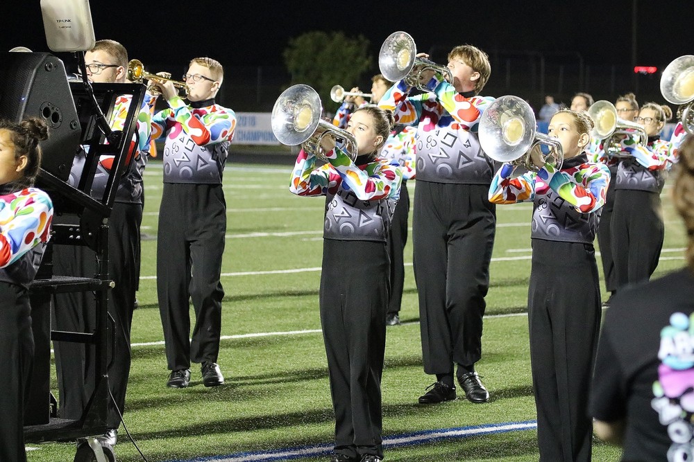 Students in band - Photo: Marion Cole