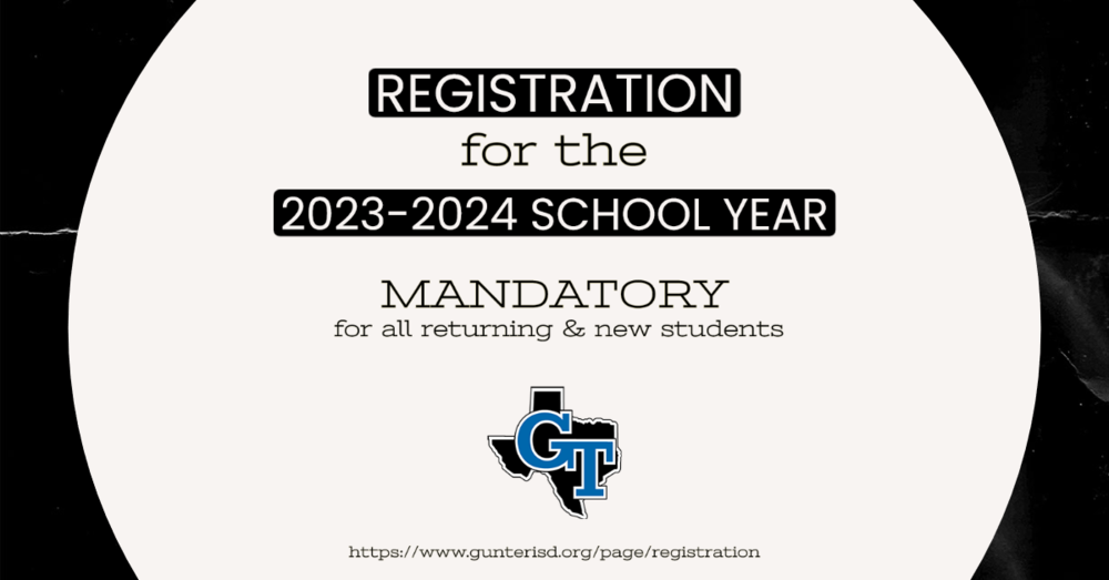 Mandatory registration for upcoming school year