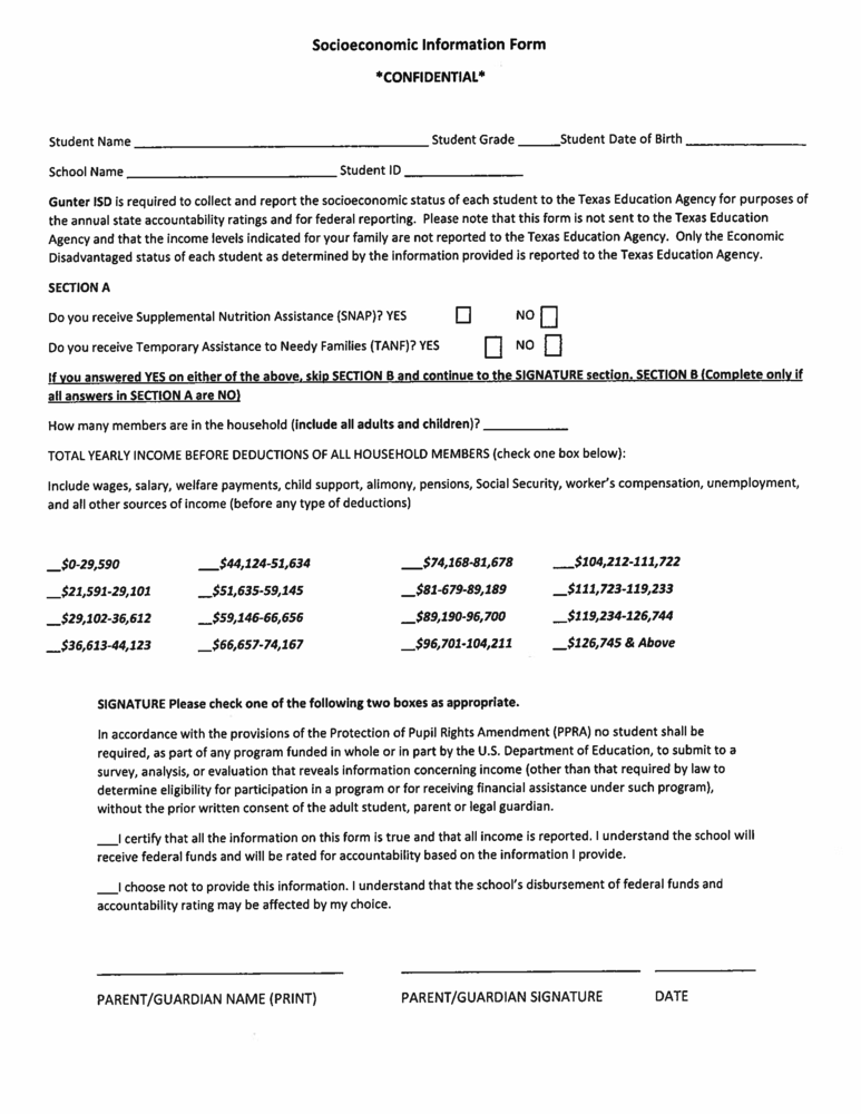 Required Form