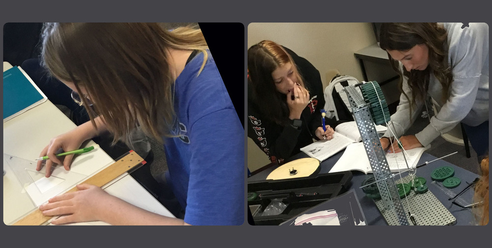 students working