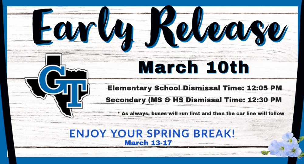 Early Release Notice