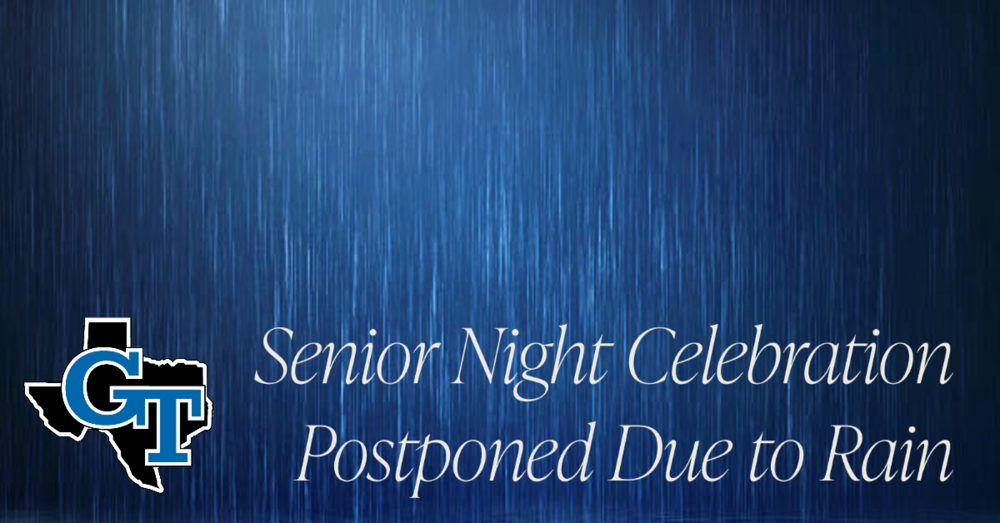 senior night postponed graphic