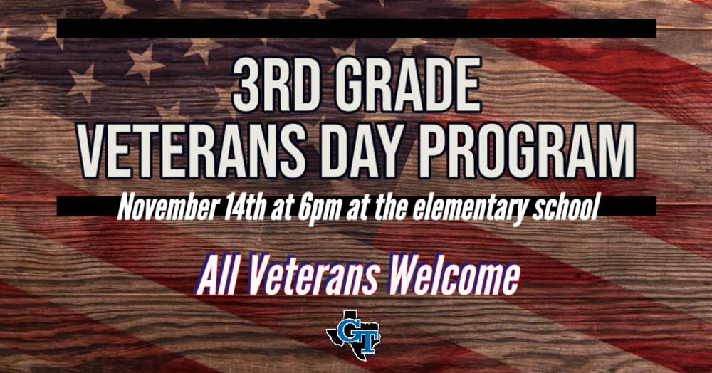 Veterans Program Poster