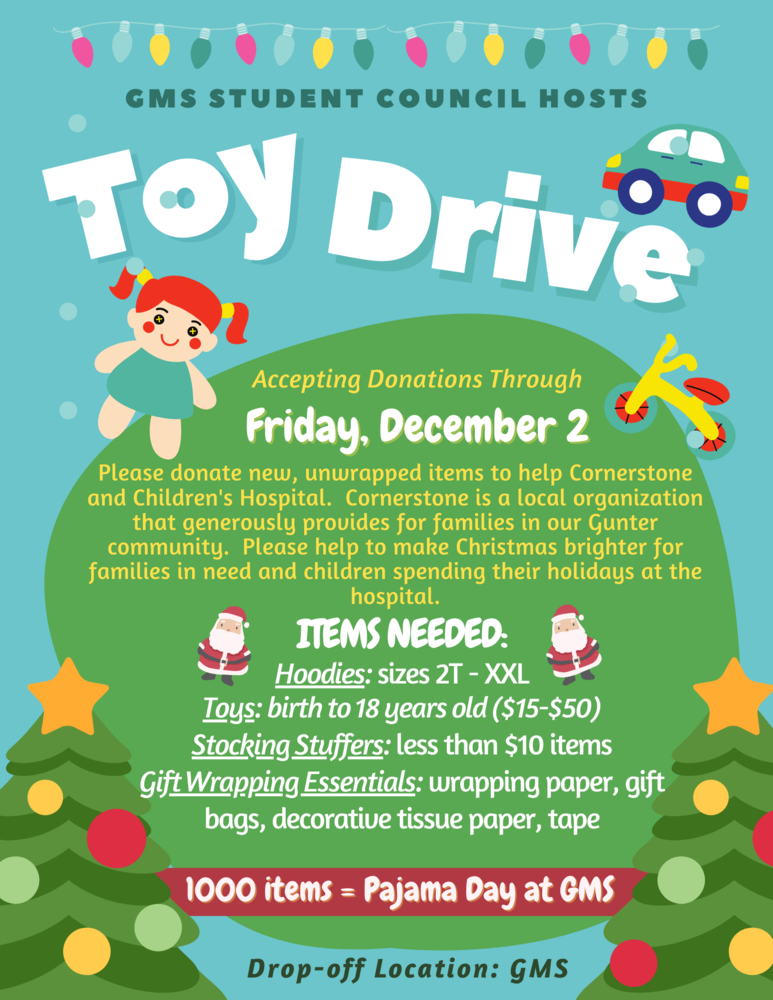 Toy Drive poster