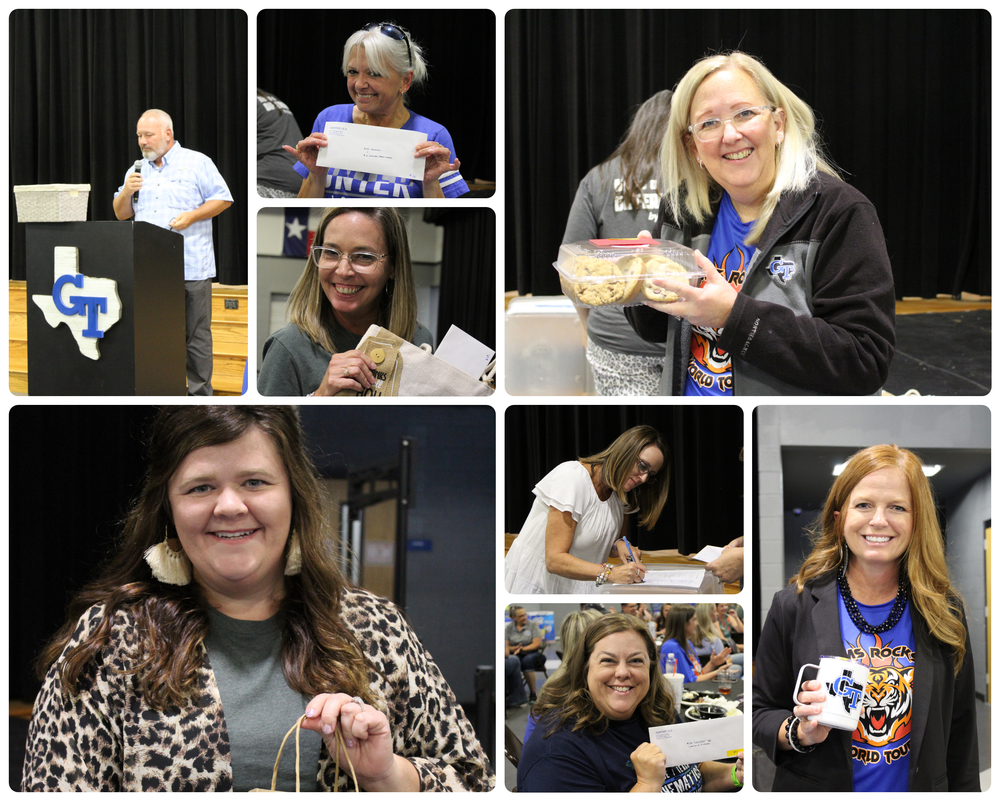 collage of prize winners