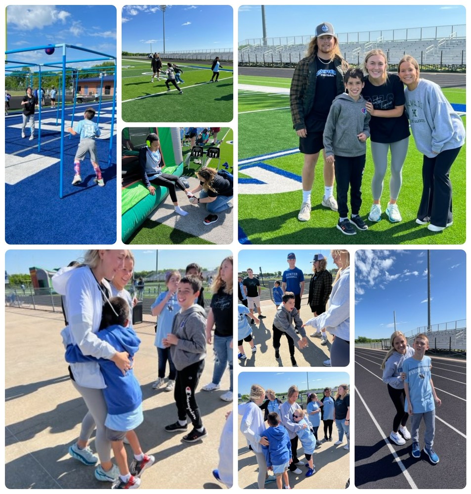 Van Alstyne Special Olympics collage