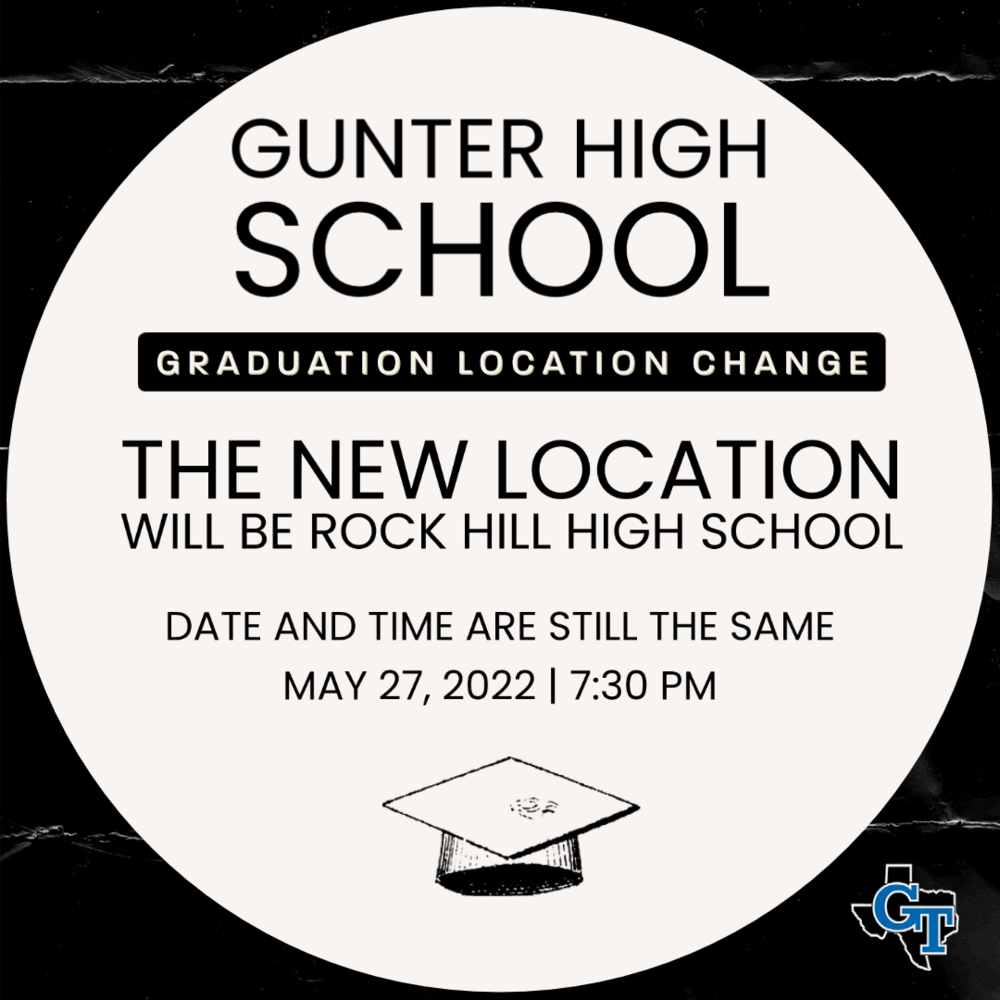 Graduation Location Change
