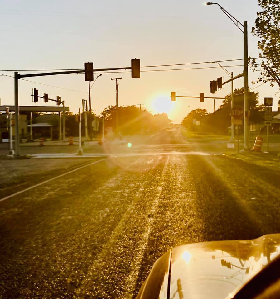 traffic light intersection