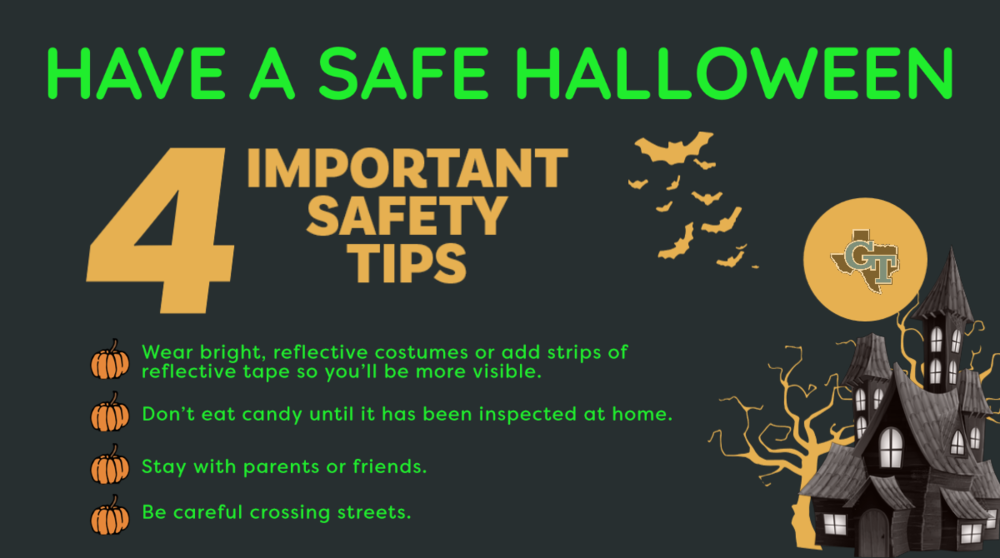 Halloween Safety Gunter ISD