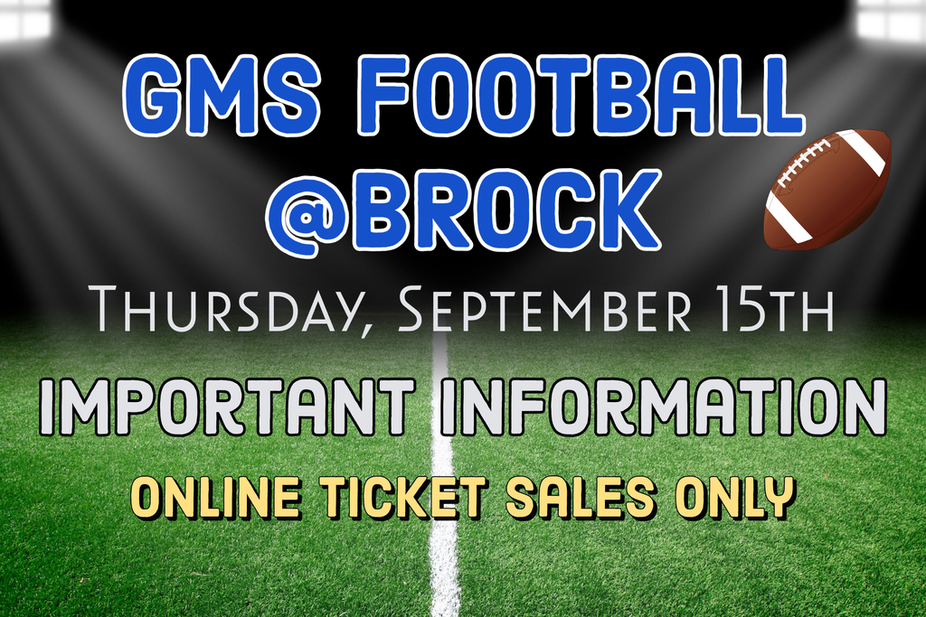 GMS Football @ Brock online tickets only