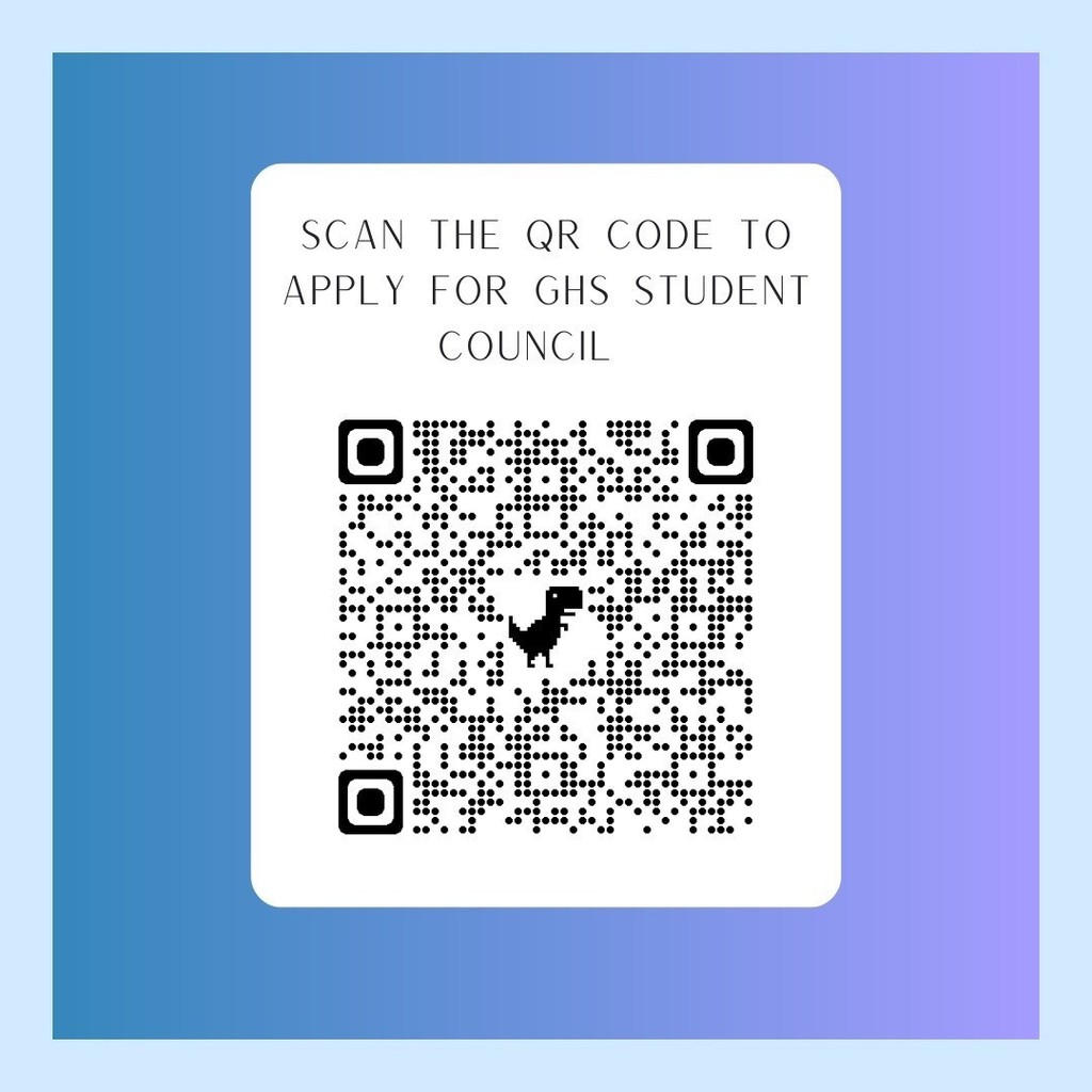 stu co application QR code
