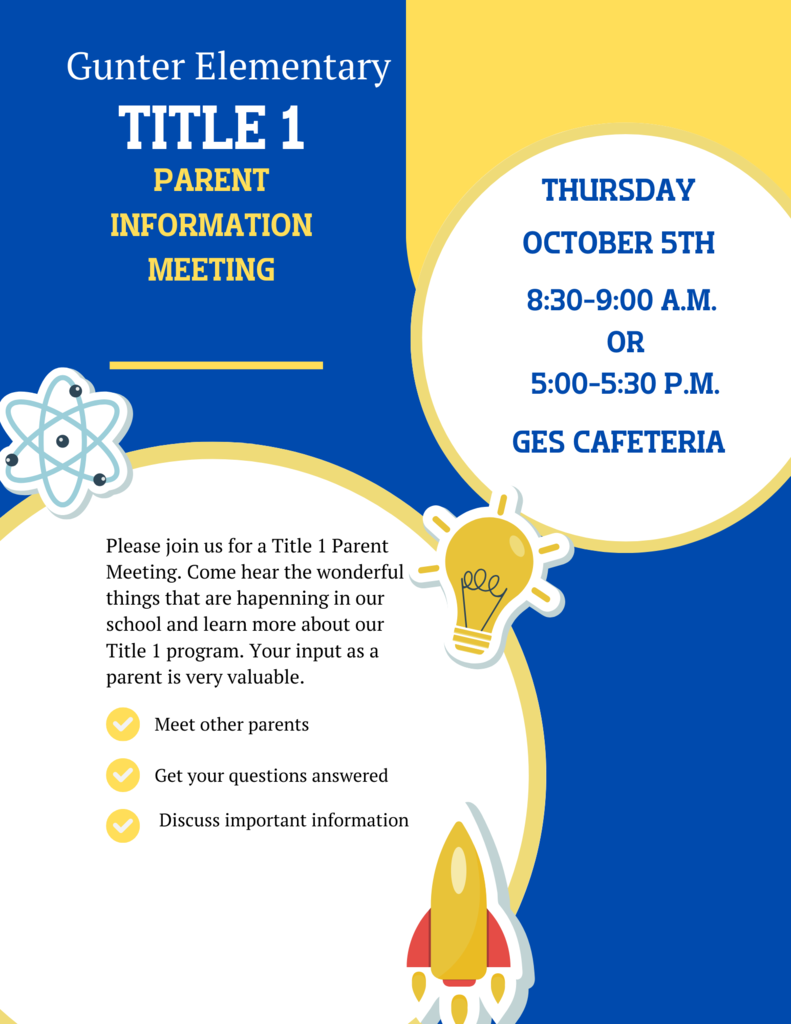 Meeting flyer